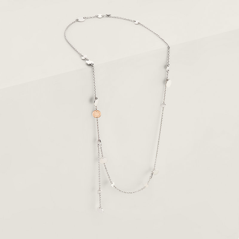 セール【HERMES】Collana lunga Ex-Libris, modello medio Hermès Ex-Libris long necklace, medium model | Hermès Finland
